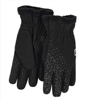 Free Country Softshell Gloves Girls Size L/XL Touch Screen Compatible BLACK NWT